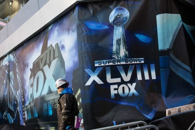 New York City Prepares For Super Bowl XLVIII New York City Prepares For Super Bowl XLVIII
