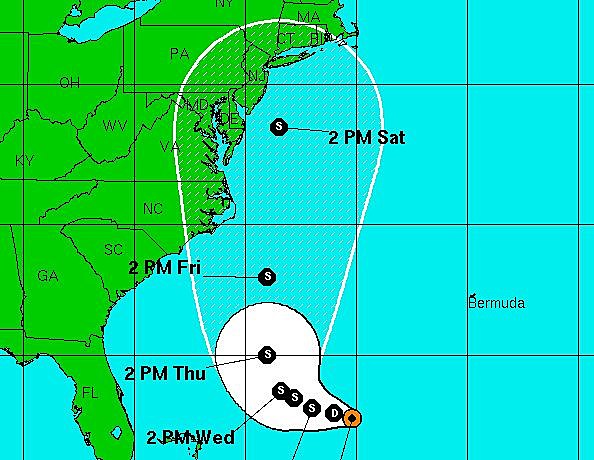 Topical Storm Joaquin Could Affect New York By Weekend