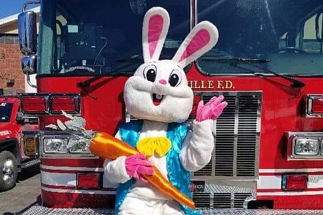 Easter Bunny Will Visit Marcy Area At The Stittville Volunteer Fire Department