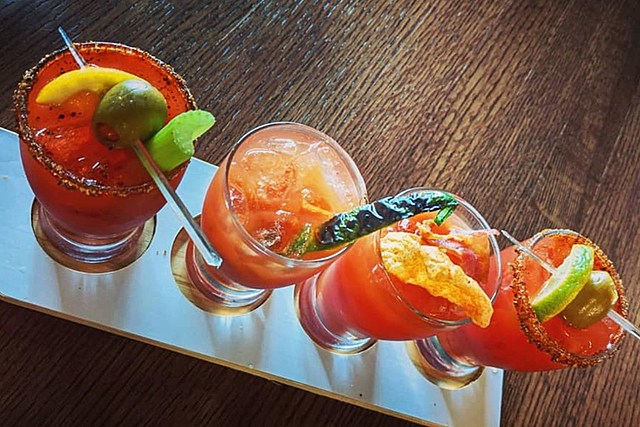 Thirsty? Sip and Savor The Flavors Of This Bloody Mary Flight in Syracuse