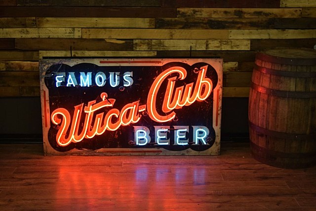 Check Out This Super Rare 1930's Utica Club Neon Sign – It Could Be Yours