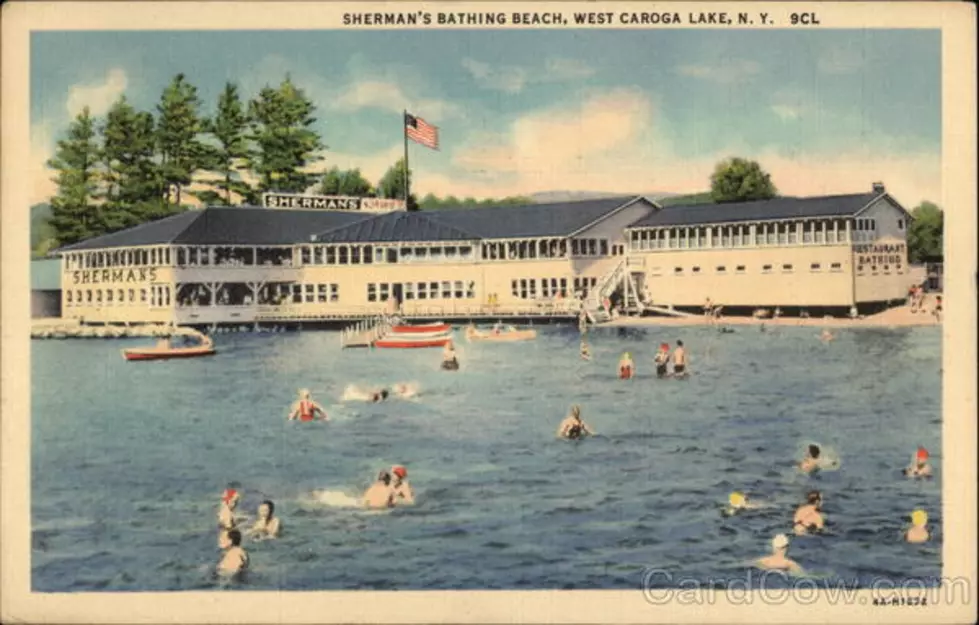 Sherman's Bathing Beach West Caroga Lake