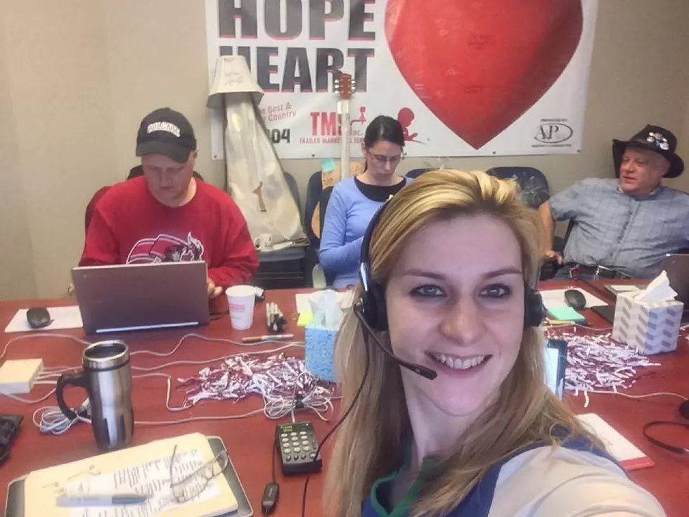 Answering Phones and Raising Money for St. Jude