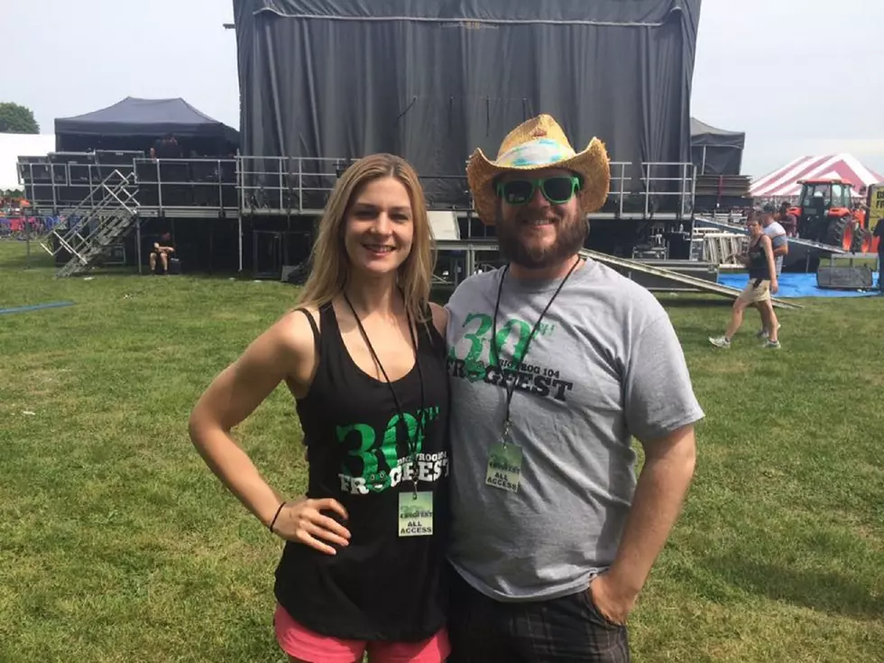 Naomi Lynn and Luke Austin Working Behind the Scenes of FrogFest