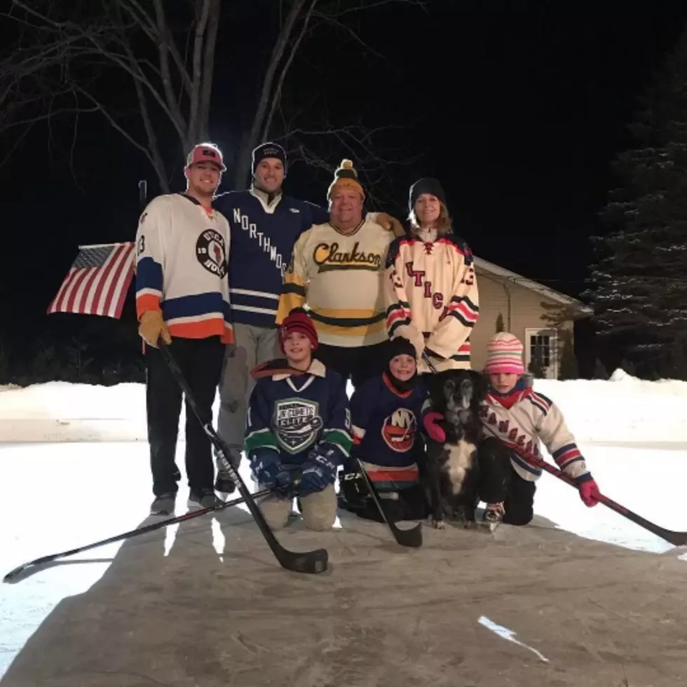This Rome, NY Man and His Family Make Backyard Ice Skating Rinks (Photo Gallery)